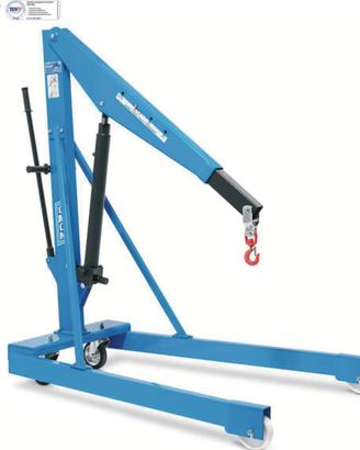Gru idraulica a carrello omcn art.sl/20 2 ton