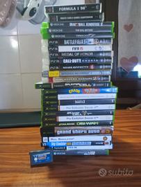 Lotto giochi per console Xbox, PlayStation, pc