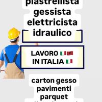 Imbianchino pittore muratore gessista piastrellist