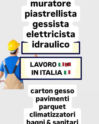 Imbianchino pittore muratore gessista piastrellist