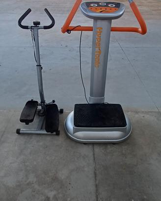 Pedana vibrante e stepper 