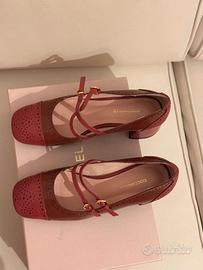 Mary Jane Coccinelle tg.35 Rosewood