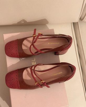 Mary Jane Coccinelle tg.35 Rosewood