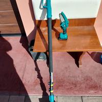 motosega da potatura +braccio allungabile 