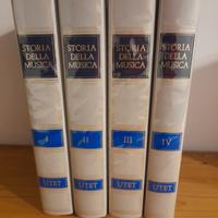 Storia della musica UTET 4 volumi