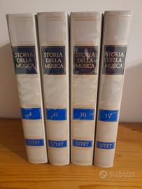 Storia della musica UTET 4 volumi