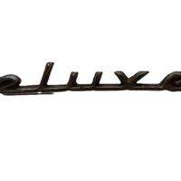 RARO EMBLEMA METALLO FORD DELUXE 1946