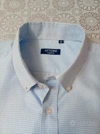 Camicia uomo mezze maniche taglia 18 45
