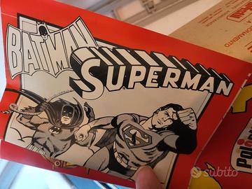 PISTA POLISTIL ANNI '70 SUPERMAN scatola originale