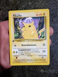 Pikachu prima edizione 58/102 LP