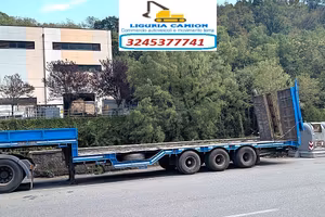 Carrellone BERTOJA SR 36P 3 assi rampe idrauliche