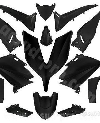KIT CARENE TMAX 530 T MAX 530 2015>2016 NERO OPACO