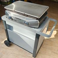 Piastra a gas Campingaz Master LX con carrello
