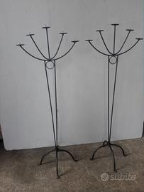 Candelabri lavorati a mano