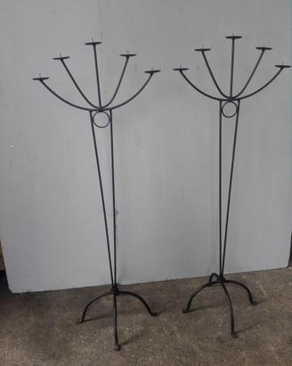 Candelabri lavorati a mano