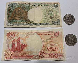 INDONESIA Valuta RUPIAH Anno1992