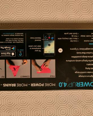 Powerup 4.0 paper airplane smartphone controlled