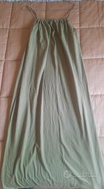 Vestito leggero verde Zara