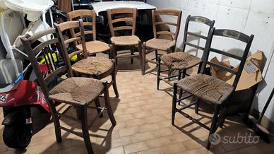 Sedie di una volta