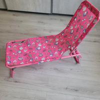 Lettino mare unicorni per bambina