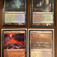 Carte magic Zendikar/Worldwake con Fetch Lands