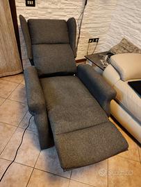 poltrona reclinabile con telecomando