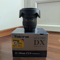 Obiettivo Tokina 11-20mm f/2.8 AT-X Pro DX Nikon