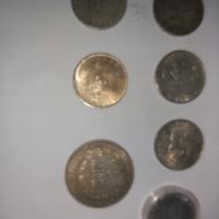 monete 6 pezzi vari anni 500 lire dargento piu 1 d