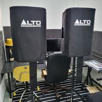 Casse ALTO TS315 con COVER + Stativi