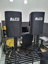 Casse ALTO TS315 con COVER + Stativi