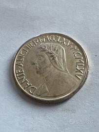 Moneta mommemorativa Dante Alighieri