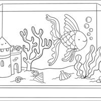 Acquario 60 litri e accessori 