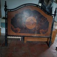 letto ferro battuto vintage primi 900