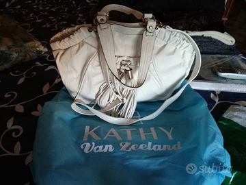 Borsa bianca finta pelle nuova - kathy