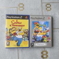 I Simpson per PS2 (Hit & Run + Il Videogioco)