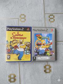 I Simpson per PS2 (Hit & Run + Il Videogioco)