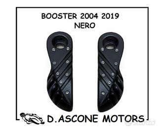 COPPIA POGGIAPIEDI MBK 50 BOOSTER 2004 2019 NERO