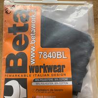 Pantalone da lavoro blu Beta taglia L