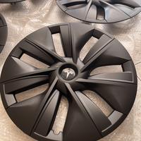 4 copri cerchi Gemini neri - Tesla Model Y 19"