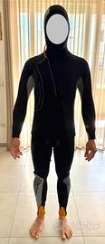 Muta da Sub Tribord 5,5 mm - Giacca L Pantalone M