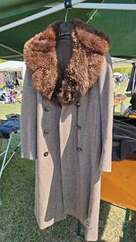 Cappotto lungo vintage donna 