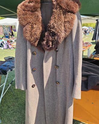 Cappotto lungo vintage donna 