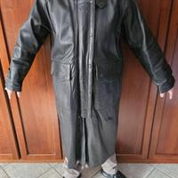 Cappotto Trench in pelle