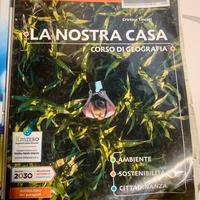 Libro La nostra casa corso di geografia