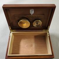 scatola porta sigari in legno con umidificatore 