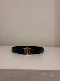cintura ralph lauren nera 