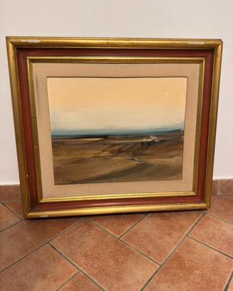 Dipinto a Olio Paesaggio firma Canzi