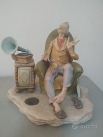 Capodimonte grande integro firmato raro