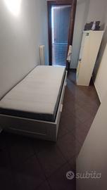 Letto singolo Ikea con cassetti 