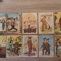 Cartoline illustrate serie umoristica